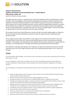 Software Sales Executive