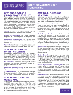 steps to maximize your fundraising