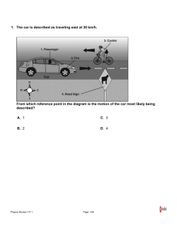 Physics Review Questions