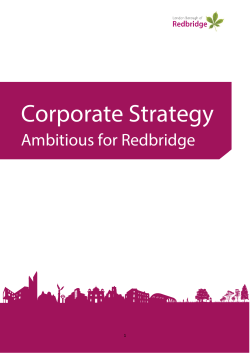 Corporate Strategy 2014-18