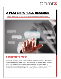 A Player for all reasons