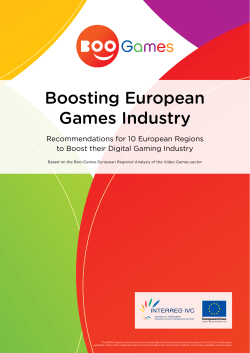 Boosting European Games Industry