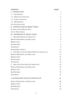 Metal industry profiles from MIDI