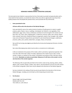 hernando farmers market operating guidelines