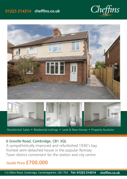 A sympathetically improved and refurbished 1930`s bay
