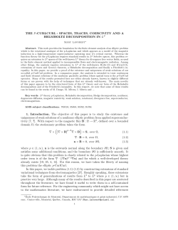 THE P-CURLCURL : SPACES, TRACES, COERCIVITY AND A