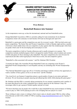 Orange Basketball Association
