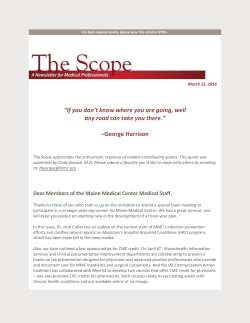 Medical Staff Value, Mission, and Vision Statements