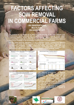 The different probabilities of removal dependent on the