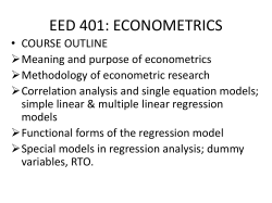 econometrics - WordPress.com