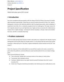 Project Specification