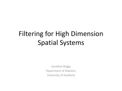 High Dimension Filtering using Copula Functions