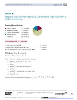 Grade 5 Mathematics Module 6, Topic C, Lesson 17
