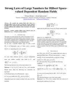 Strong laws of large numbers for Hilbert space-valued