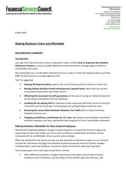 Making KiwiSaver Affordable for New Zealand Employees
