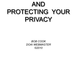 bob cook doai webmaster &copy;2010 - Discovery Owners Association