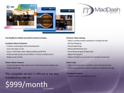 Author/Date &ndash; Centered, Calibri &ndash; 20pt, White - MadDash E