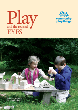 Play EYFS - Community Playthings