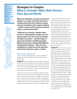 Strategies for Couples: What to Consider When Both