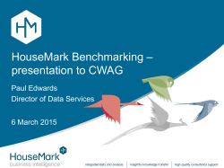 HouseMark is evolving