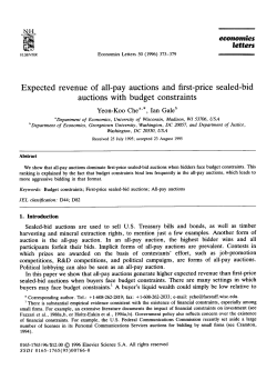 Expected revenue of all-pay auctions and first
