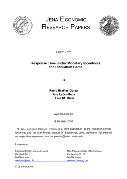 jena economic research papers