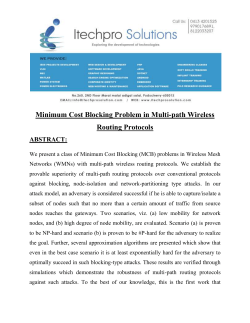 Minimum Cost Blocking Problem in Multi
