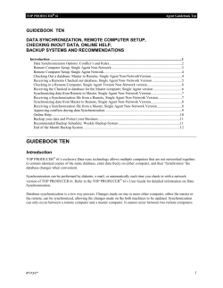 Guidebook Ten - Shirley Porter