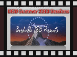 Summer Professional Learning Preview