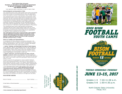Football - NDSU Football Camps