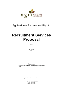 Agribusiness Recruitment Pty Ltd