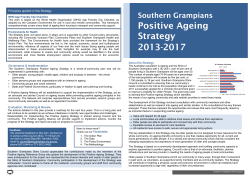 Positive Ageing Strategy 2013-2017