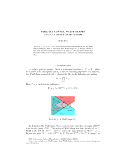 STRICTLY CONVEX WULFF SHAPES AND C1 CONVEX