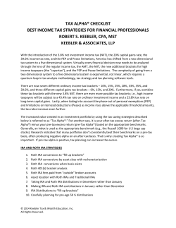tax alpha&reg; checklist best income tax strategies for financial