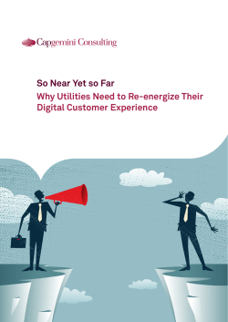 So Near Yet so Far Why Utilities Need to Re-energize