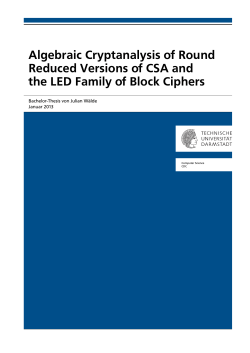 Algebraic Cryptanalysis of Round Reduced Versions of CSA