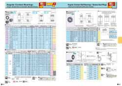 Angular Contact Bearings Angular Contact Ball Bearings