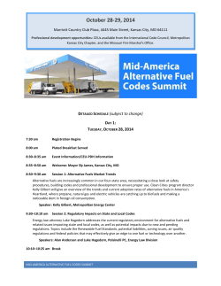 Mid-America Alternative Fuel Codes Summit