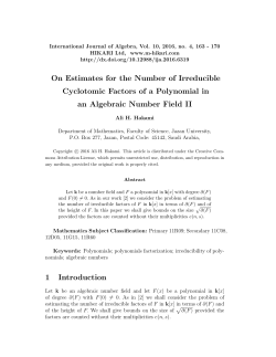 On Estimates for the Number of Irreducible Cyclotomic