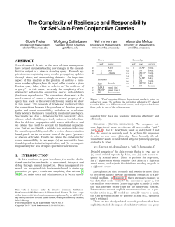The Complexity of Resilience and Responsibility for Self-Join-Free