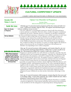 December - Stanislaus County