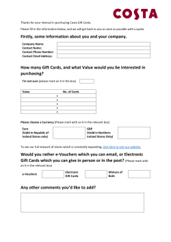 Firstly, some information about you and your company. How many