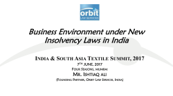 Mr. Ishtiaq Ali - Textile Associations of india