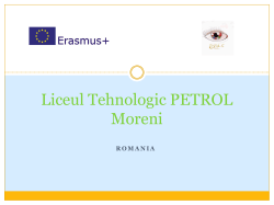 Liceul Tehnologic PETROL Moreni