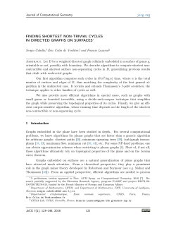 FINDING SHORTEST NON-TRIVIAL CYCLES IN DIRECTED