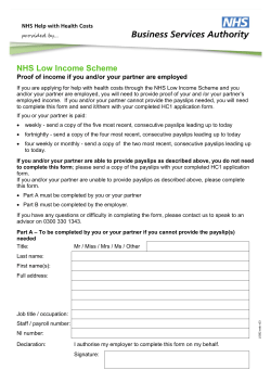 proof of income form LIS82