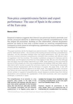 Non-price competitiveness factors and export performance: The