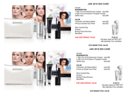 JAN 2016 $50 CASE - BeautiControl Sparkle Spa Team