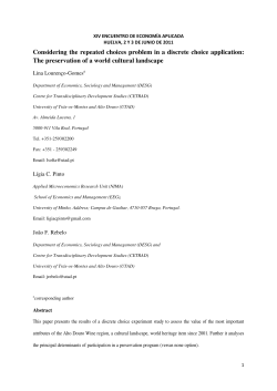 Considering the repeated choices problem in a discrete choice