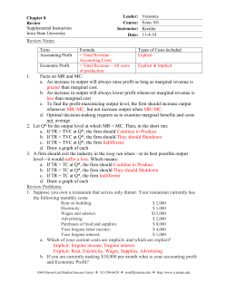 Chapter 8 Review KEY - Iowa State University